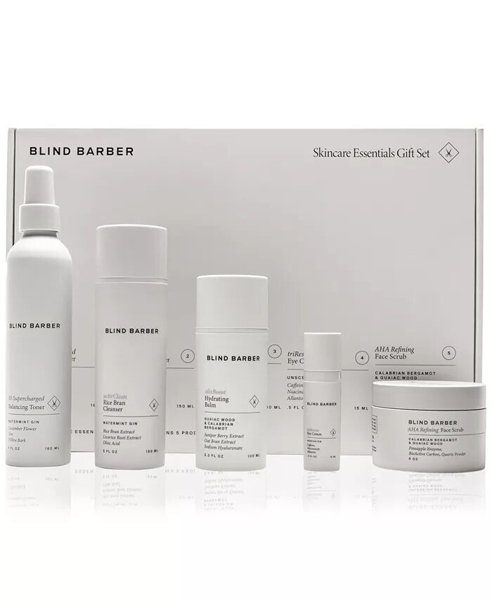 

5-шт. Подарочный набор «Основы ухода за кожей» Blind Barber