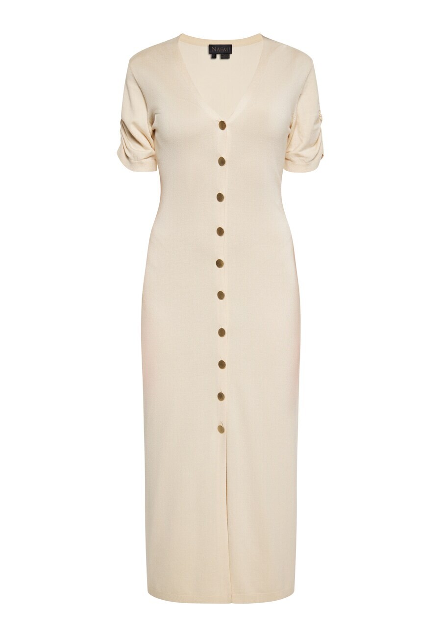 

Вязаное платье NAEMI Knitted dress, экрю