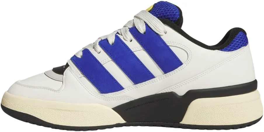 Мужские кроссовки Adidas Forum2000 на шнуровке - повседневные, цвет Off White, белый — фото 3