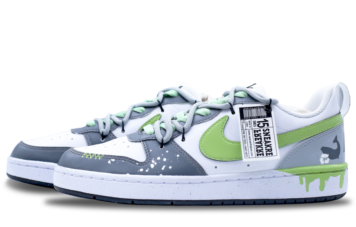 

Женские кроссовки для скейтбординга Nike Court Borough Low, Acid Yellow