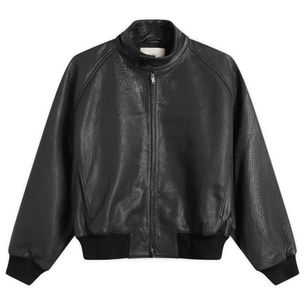 

Over leather harrington куртка Studio Nicholson, черный