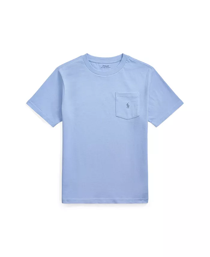 

Футболка с карманом Big Boys Polo Ralph Lauren, синий