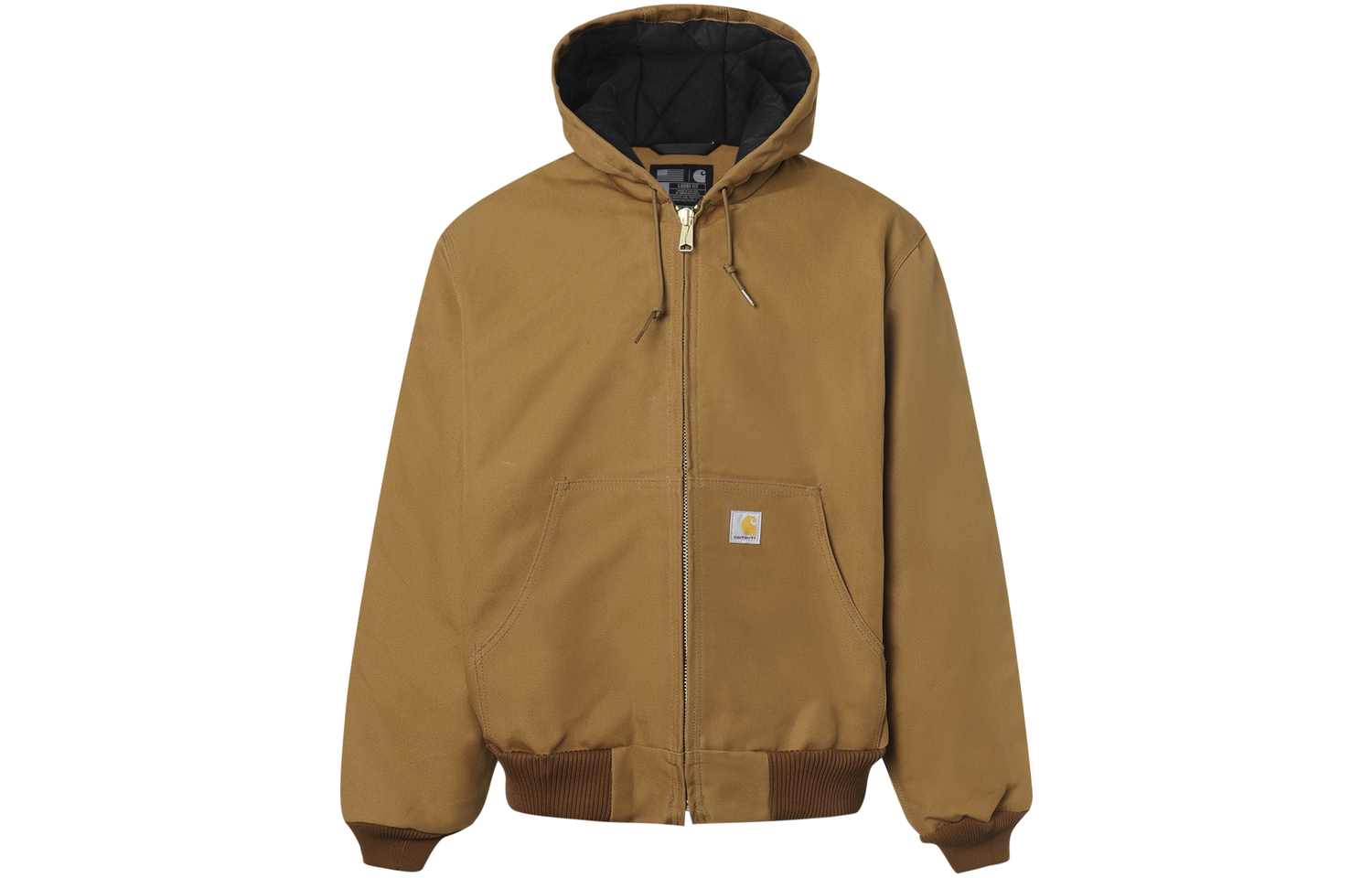 

Трехуровневый утеплённый свитшот мужской Carhartt, серый/гравий