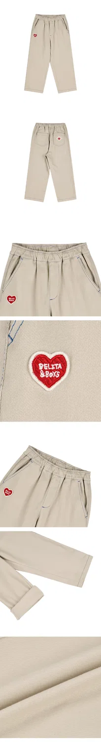 Детские тканые брюки в полоску лимонного цвета от Belita&Boys — фото 4