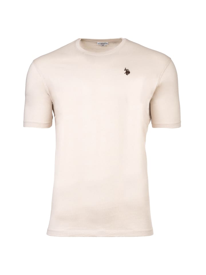 

Футболка U.S. Polo Assn., бежевый