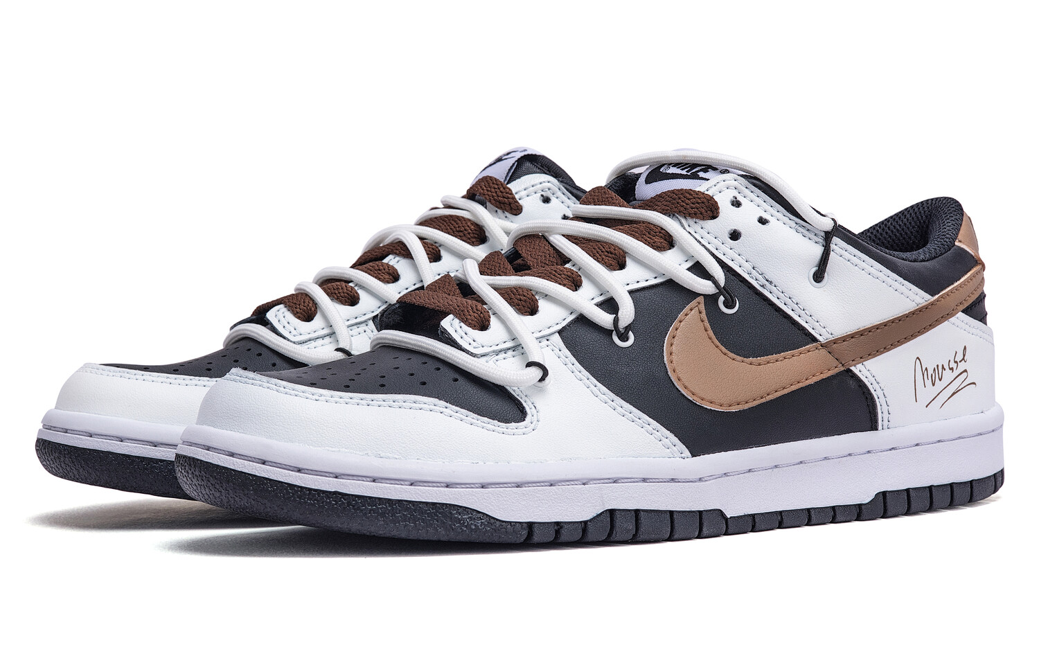 

Кроссовки Nike Dunk Skateboard Shoes Men Low-Top Black/Brown