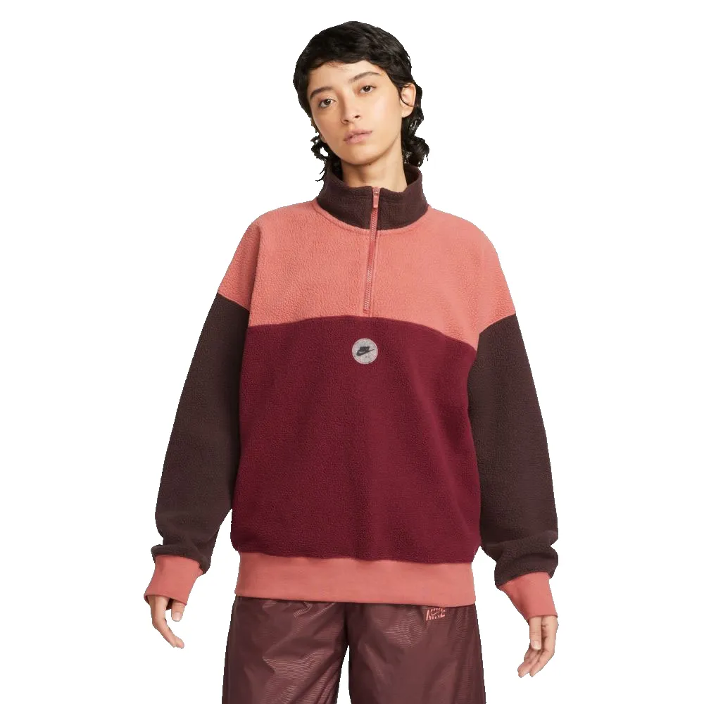 

Толстовка Nike DZ4612 half zip, розовый