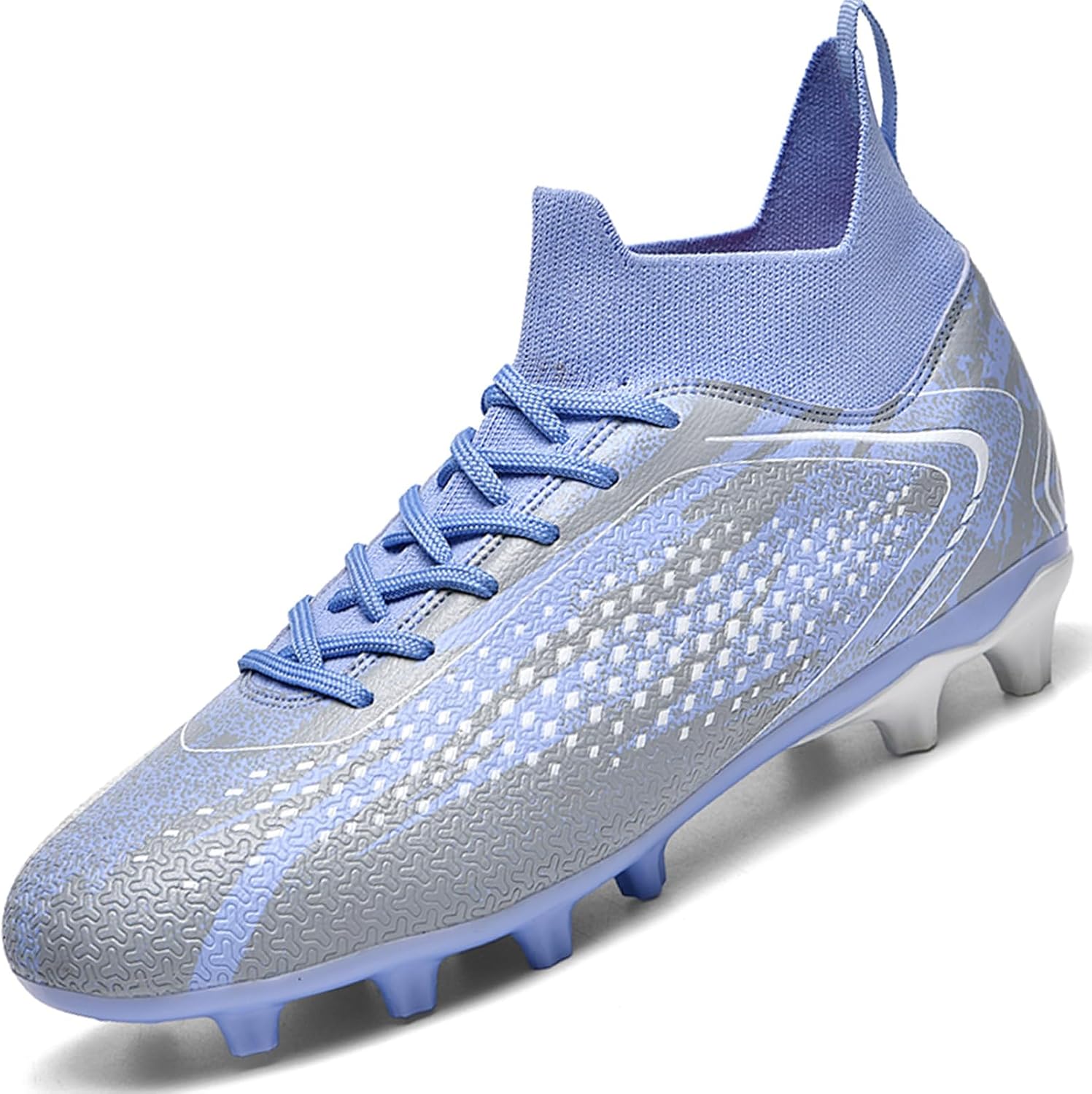 

Мужские футбольные бутсы AG FG, женские футбольные кроссовки, обувь для тренировок на искусственном газоне, профессиональные шипы, детские футбольные бутсы для улицы, легкие Hbxdeia, фиолетовый