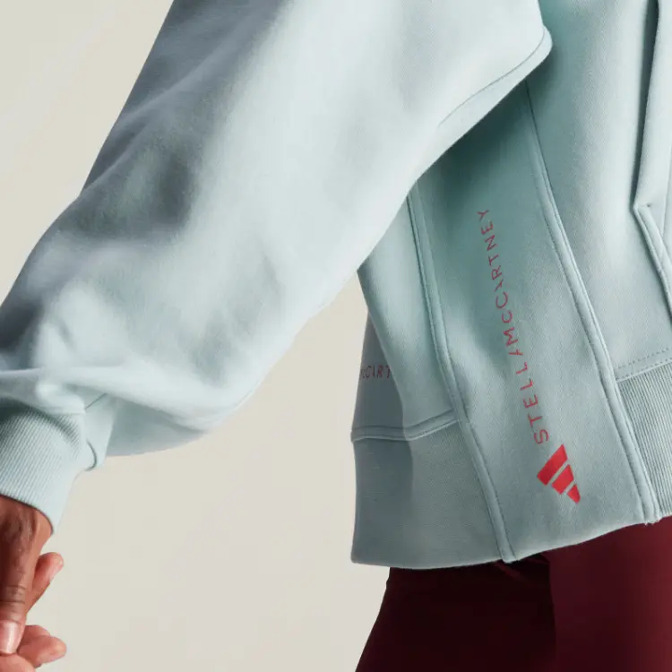 Stella McCartney Куртка женская Текстура Зеленый Adidas — фото 4