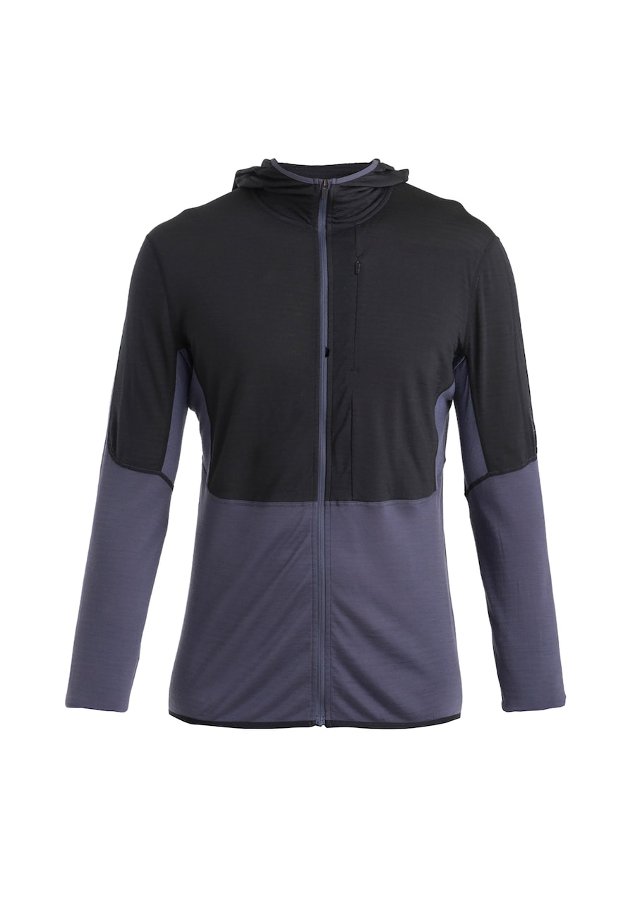 

Спортивная флисовая куртка ICEBREAKER Realfleece Descender, черный