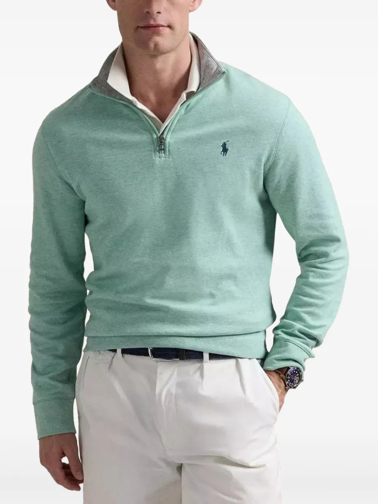 Толстовка Polo Ralph Lauren Polo Pony с вышивкой, зеленый — фото 2
