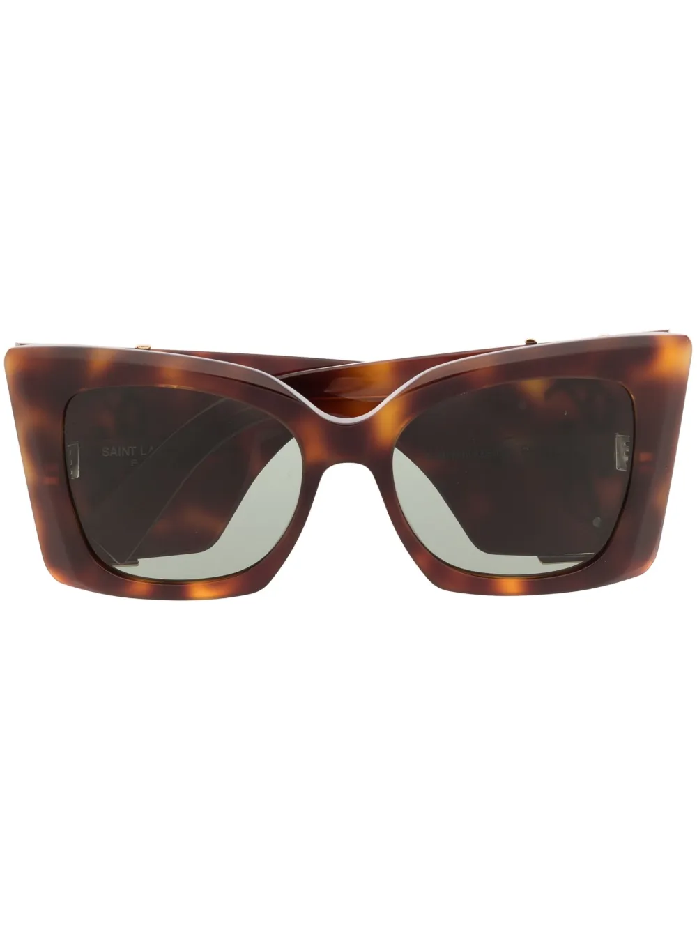 

Солнцезащитные очки SL M119 в оправе 'кошачий глаз' Saint Laurent Eyewear, коричневый