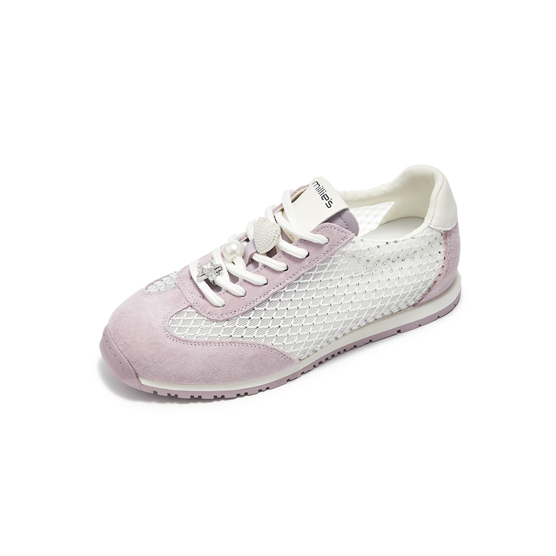 Millies Слипоны MILLIE'S противоскользящие женские бежевые, цвет Beige — фото 4