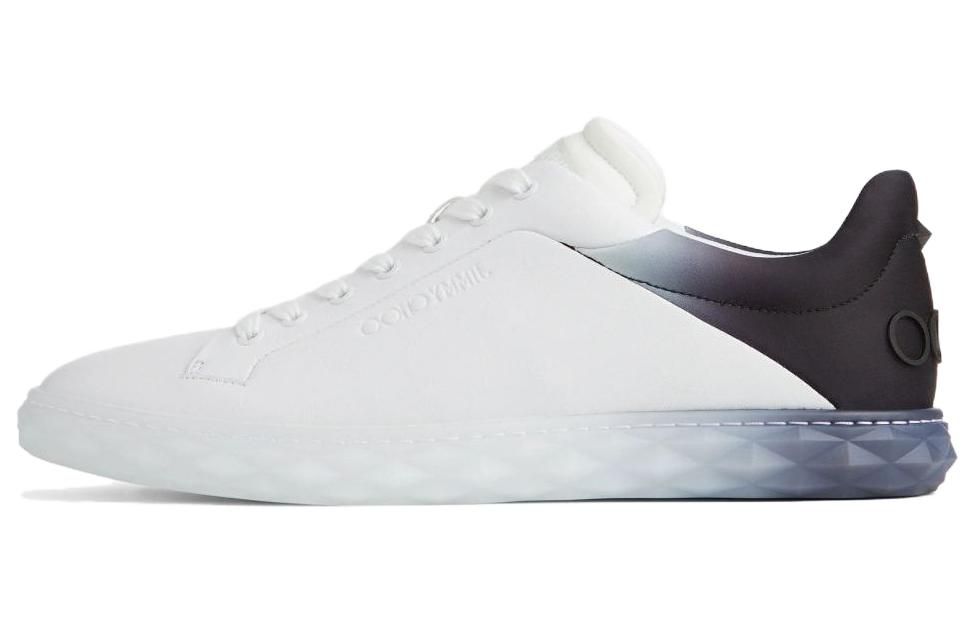 

Кроссовки Jimmy Choo Diamond Light/M II с эффектом омбре бело-черные