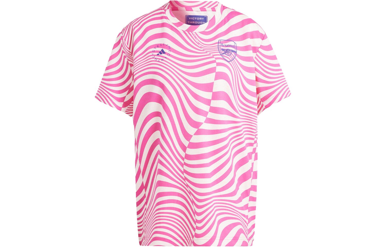

Stella Mccartney X Футболка женская розовая Adidas