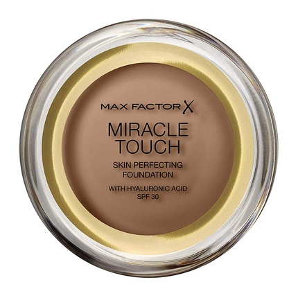 

Тональный крем Max Factor Miracle Touch с гиалуроновой кислотой Spf 30 № 097 Жареный миндаль 12 мл