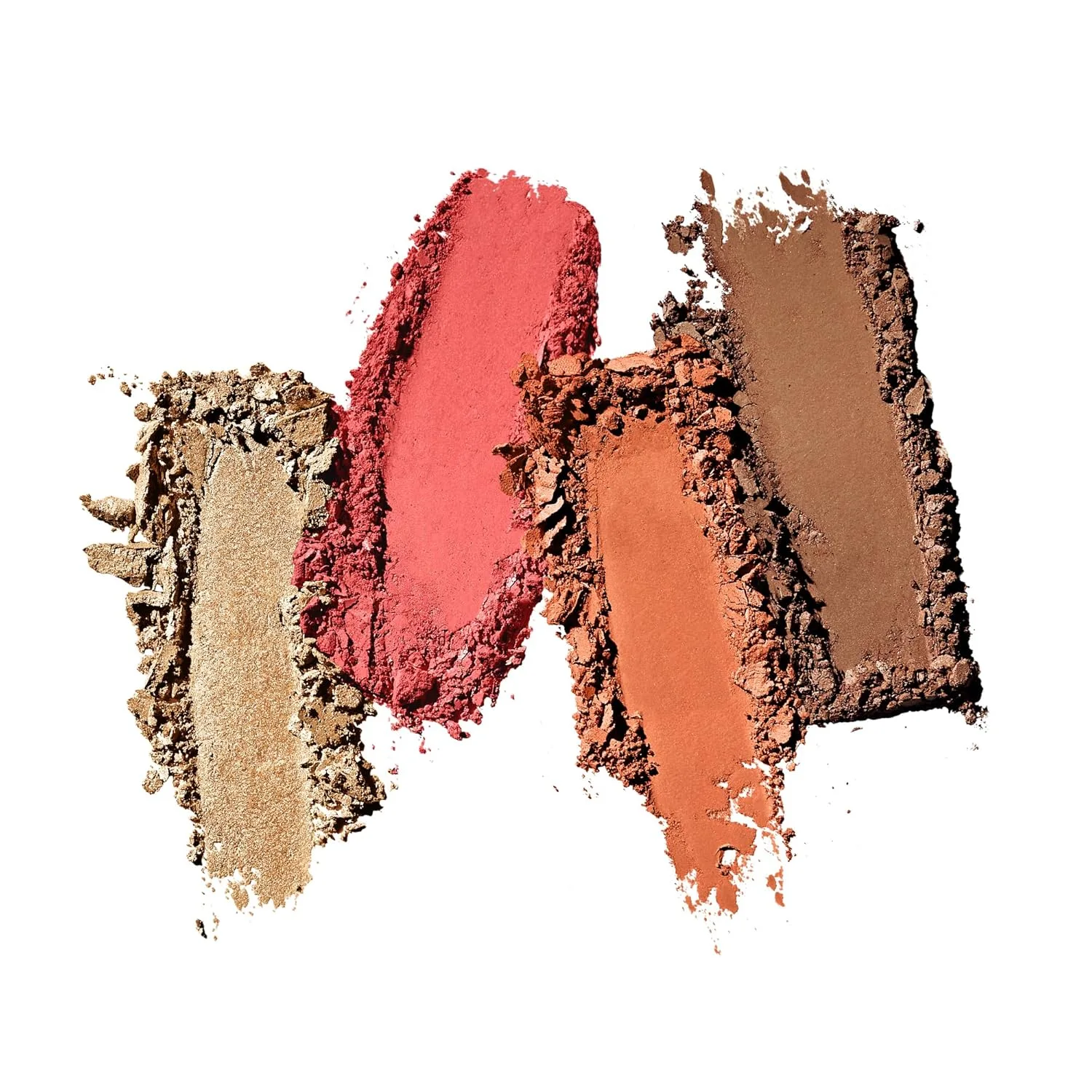 Палетка теней для лица Smashbox Halo Sculpt + Glow | Витамин Е, стойкая формула, контурирование и хайлайтер, 0,55 унции., 03 - Coral Saturation — фото 2