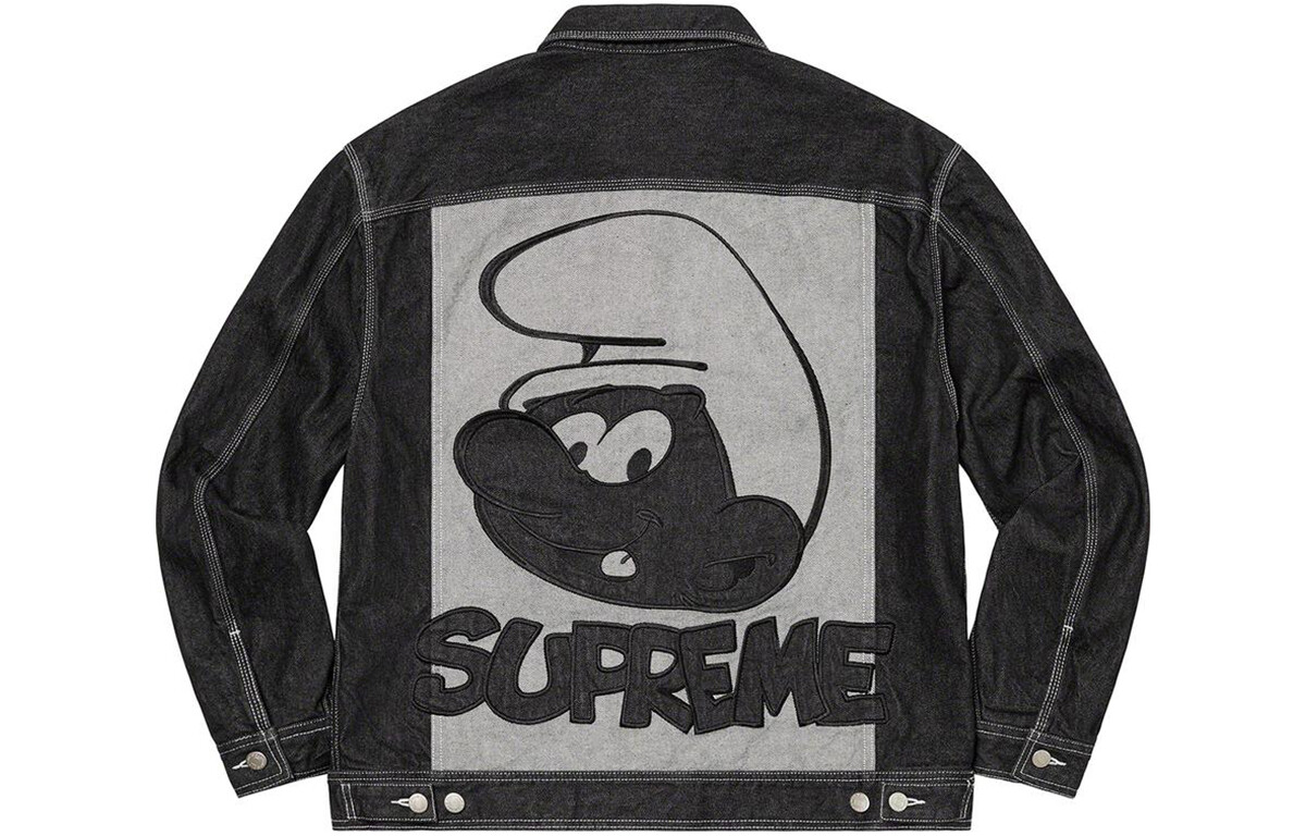 

Джинсовая куртка унисекс Supreme, черный