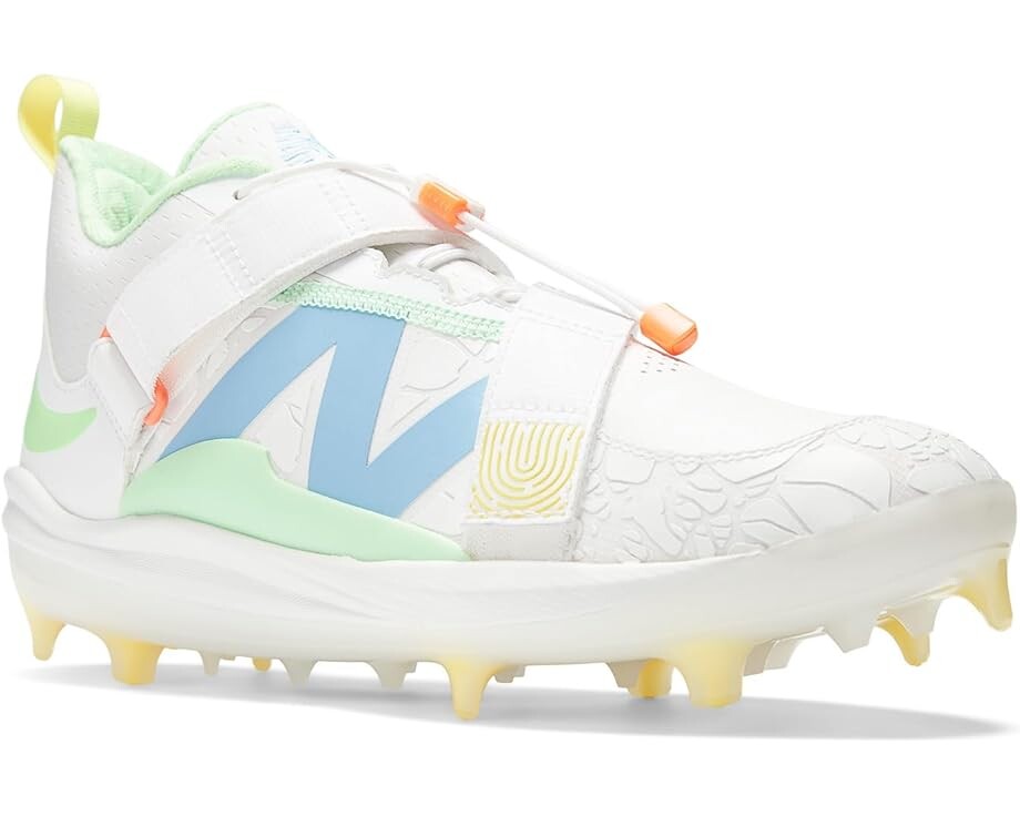 

Кроссовки New Balance FuelCell Lindor v2 Comp, цвет Optic White/Neon Dragonfly