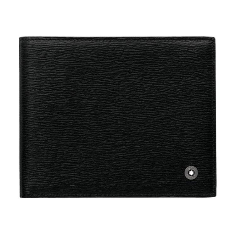 

MONTBLANC Кожаный кошелек мужской черный