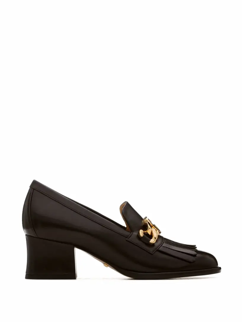 

Кожаные туфли Interlocking G Gucci, черный