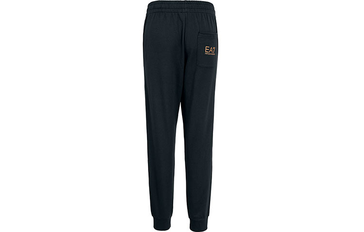 EMPORIO ARMANI EA7 Спортивные трикотажные брюки мужские navy blue — фото 4