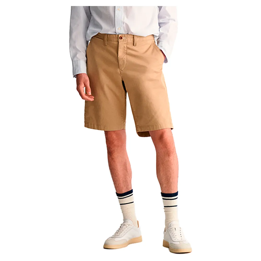 

Шорты Gant 205066 Twill Relaxed Fit, бежевый