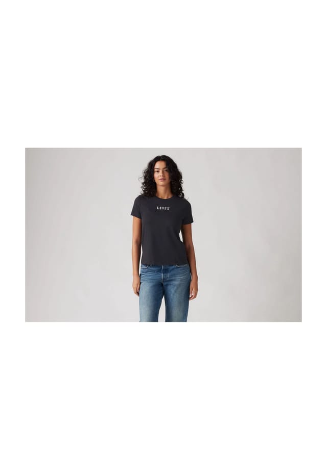 

Хлопковая футболка Levi'S, черный