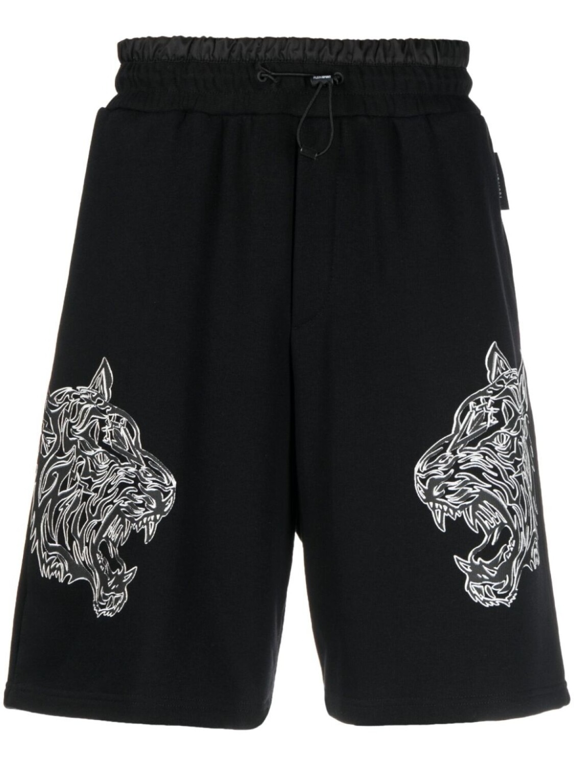 

Plein Sport шорты Tiger с эластичным поясом, черный