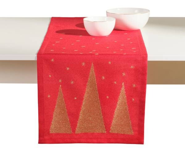 

Настольный бегун home & you Navario, 35x1x180 см цвет mittelrot