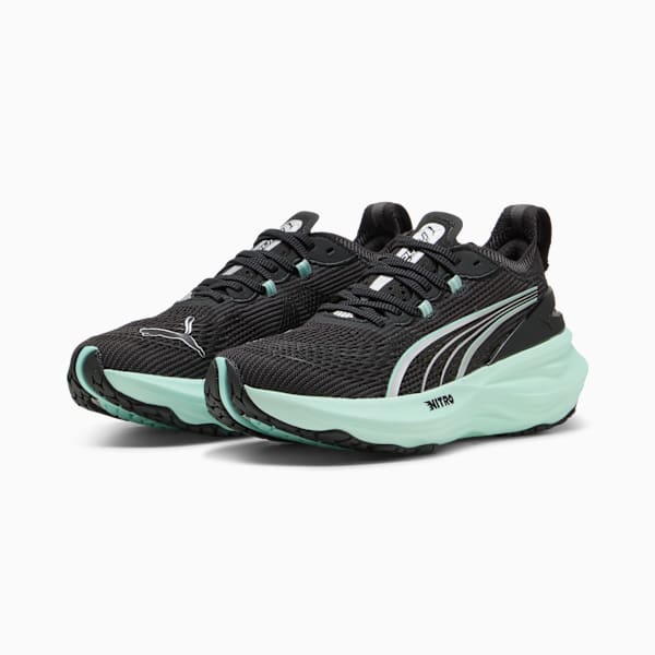 Женские кроссовки для бега по шоссе Foreverrun Nitro 2 Puma, черный — фото 2
