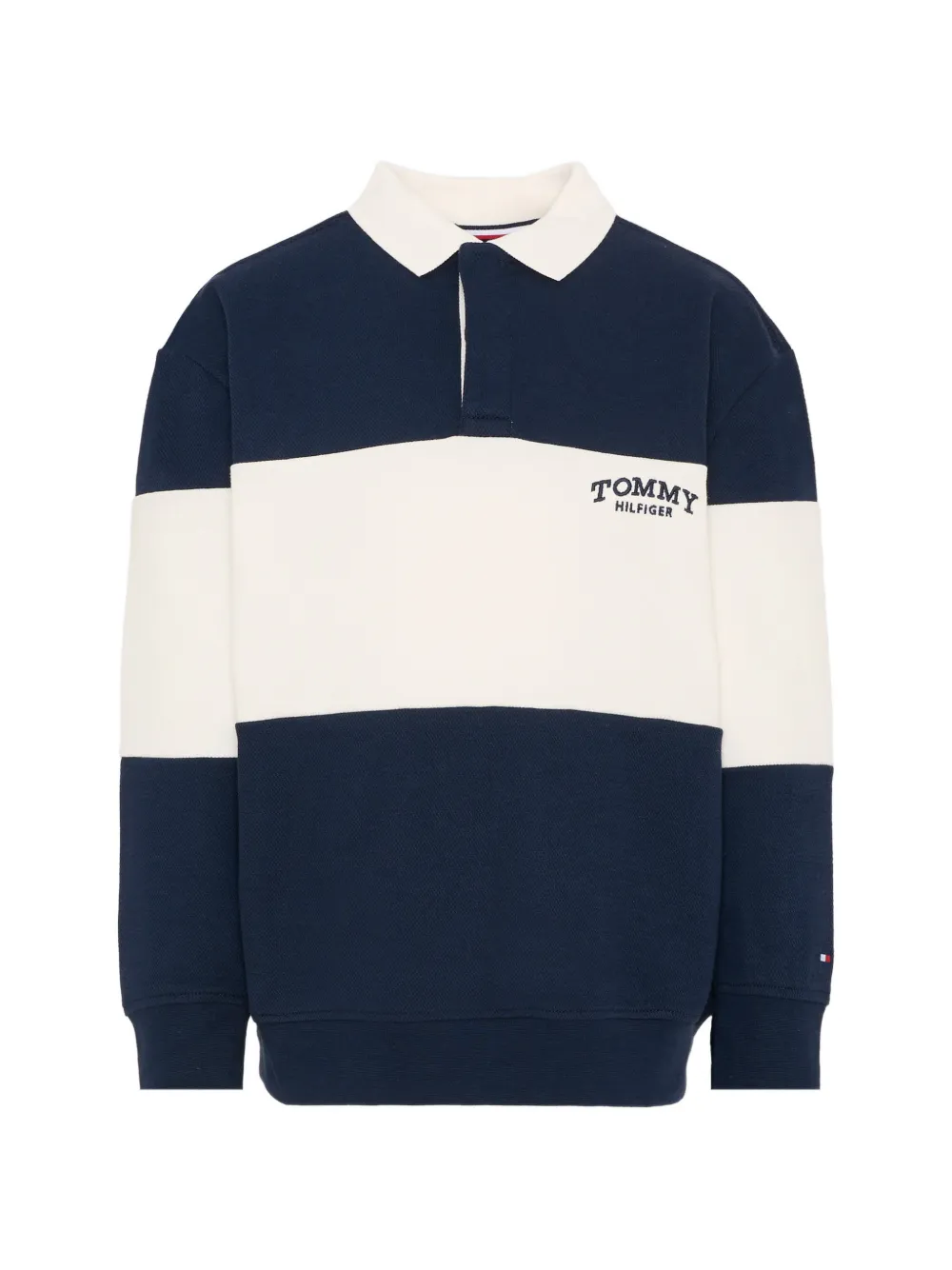 

Поло с длинными рукавами Tommy Hilfiger Junior, синий