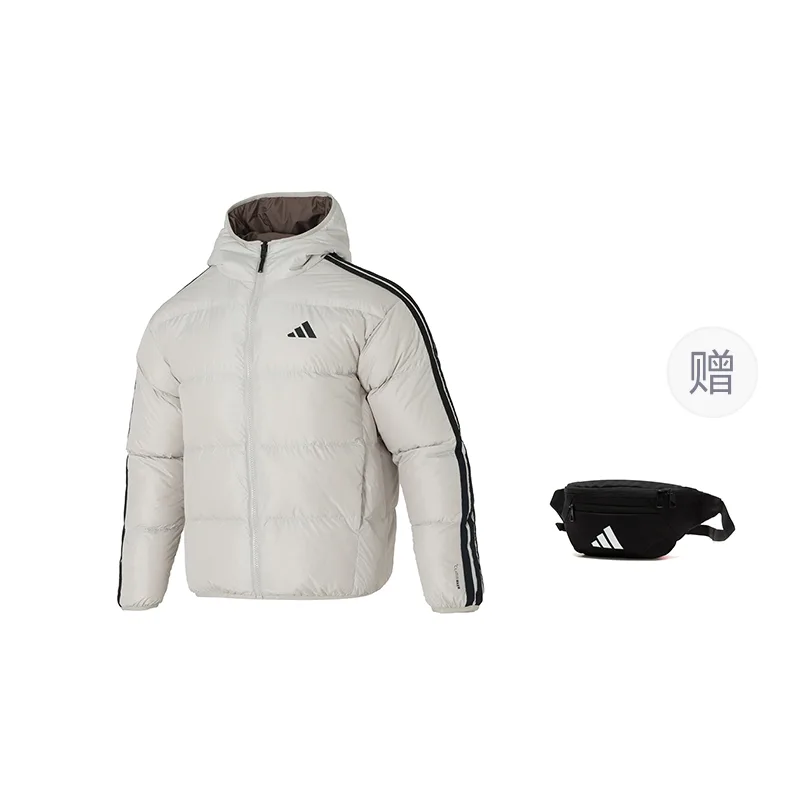 Пуховики и куртки мужские Adidas, коричневый (Comes with Adidas Bag 1 Pc)