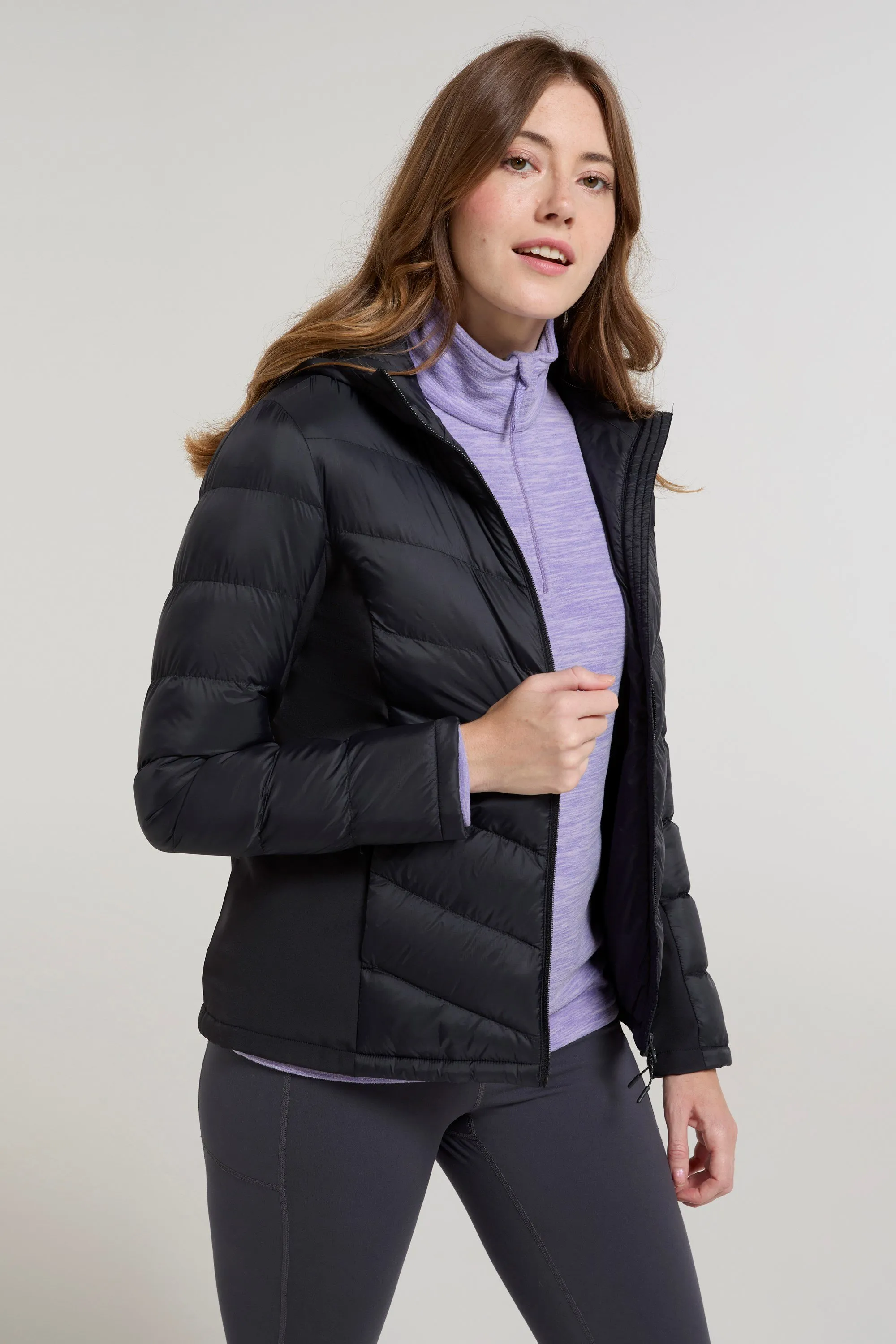 

Куртка Turbine Softshell Утепленное зимнее пальто Mountain Warehouse, черный