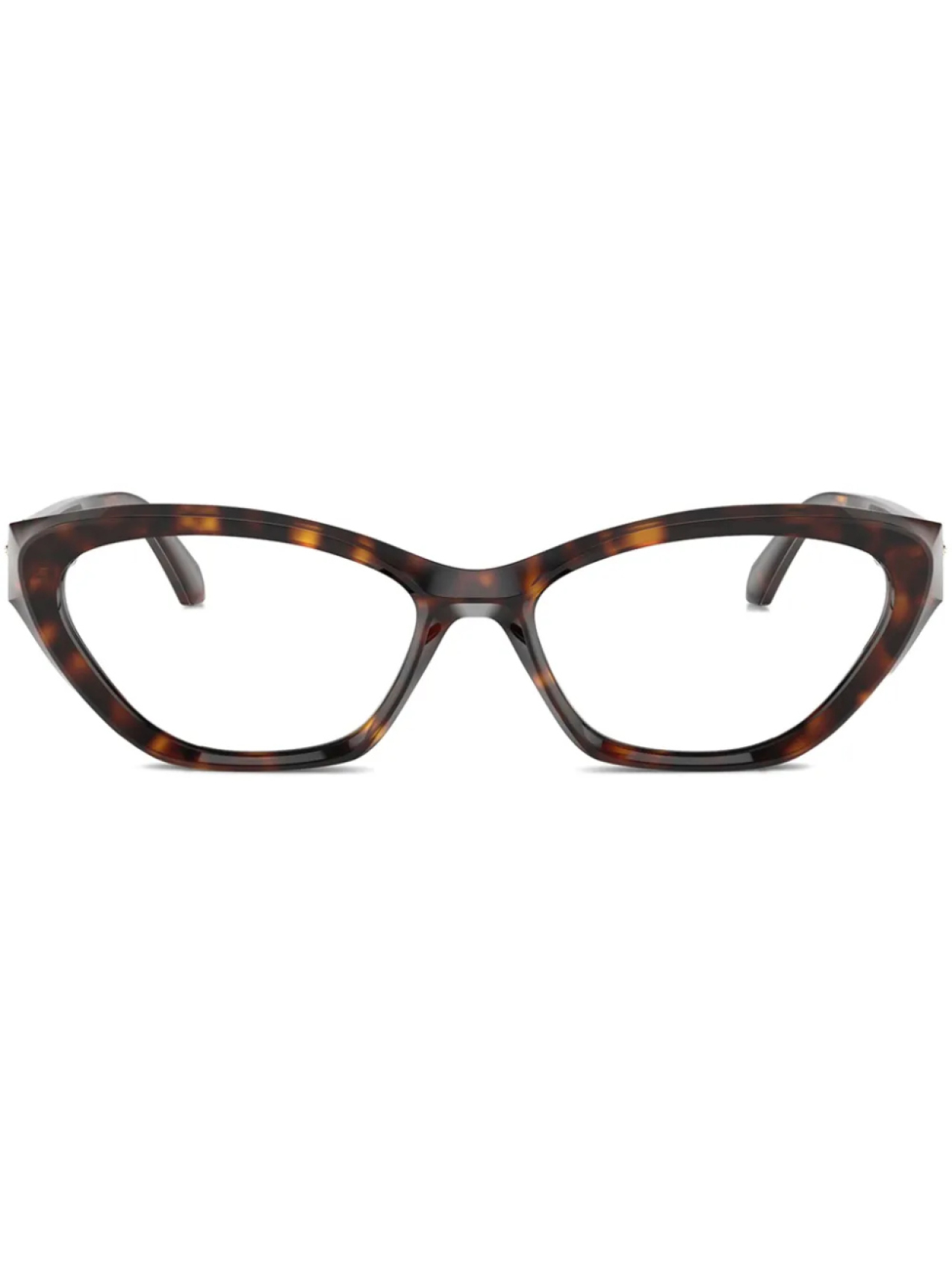 

Versace Eyewear очки с декором Medusa, коричневый