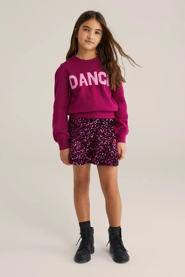 Юбка а-силуэта We Fashion, Fuchsia — фото 2
