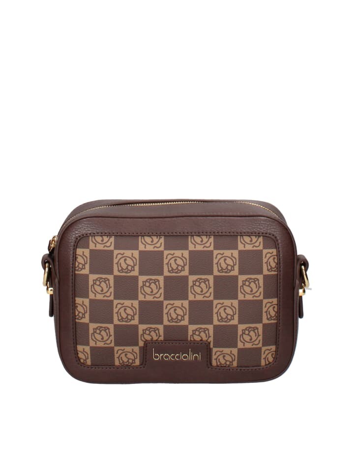 

Наплечная сумка Braccialini Crossbody, коричневый