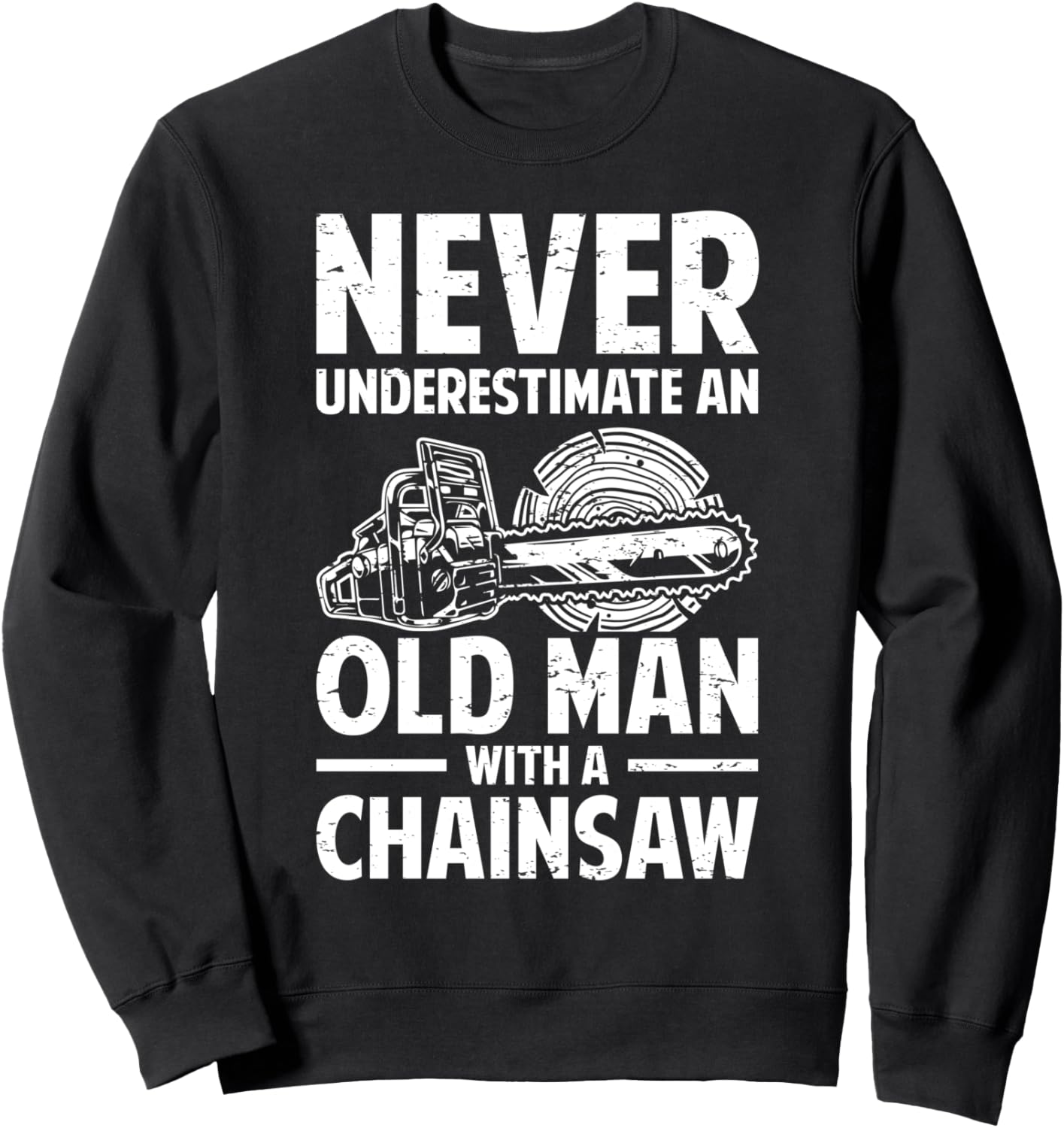 

Мужская толстовка Старик, дедушка, арборист, лесоруб, столяр, бензопила Retro Logger Lumberjack Arborist Dad Apparel Co., черный