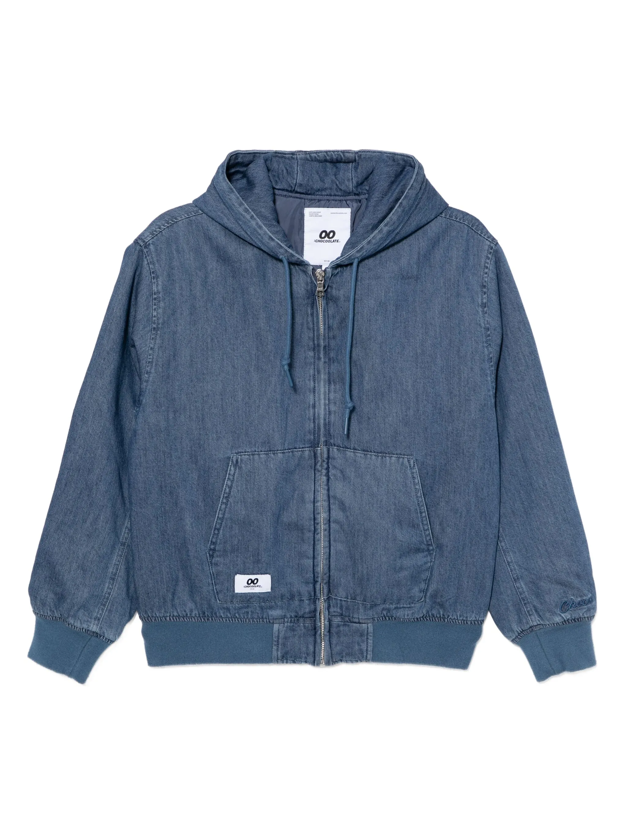 

Куртка с нашивкой-логотипом Chocoolate, синий