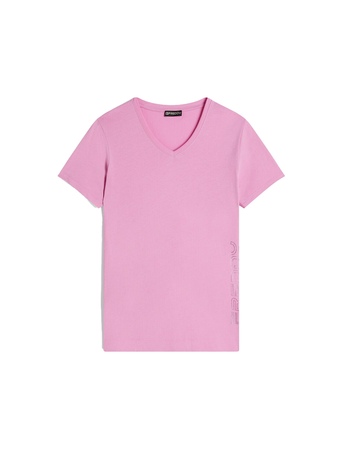 

Футболка t-shirt in jersey con strass Freddy, розовый