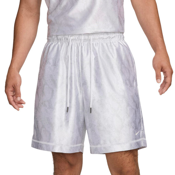Шорты kobe 6 дюймов dri fit стандартный выпуск двусторонние баскетбольные шорты азиатские размеры Nike, белый — фото 2