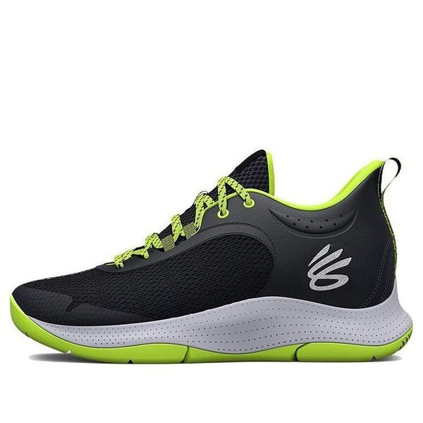 

Кроссовки curry 3z6 'black green' Under Armour, черный