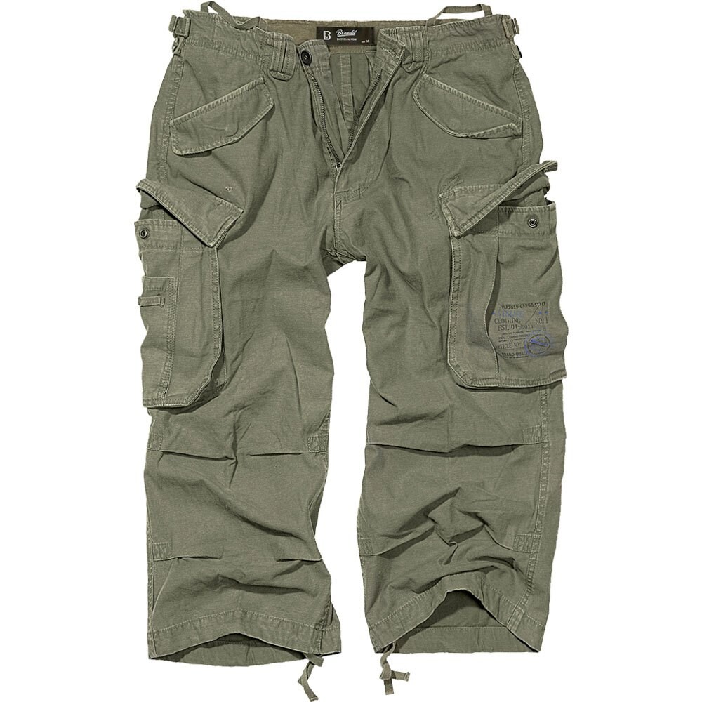 

Брюки Brandit Industry Vintage, зеленый