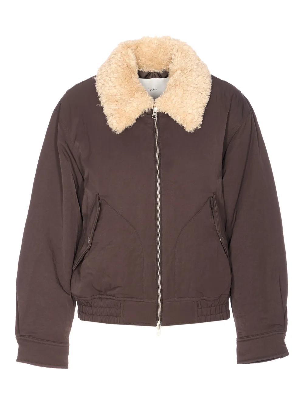 

Куртка с объемным воротником Dunst, коричневый