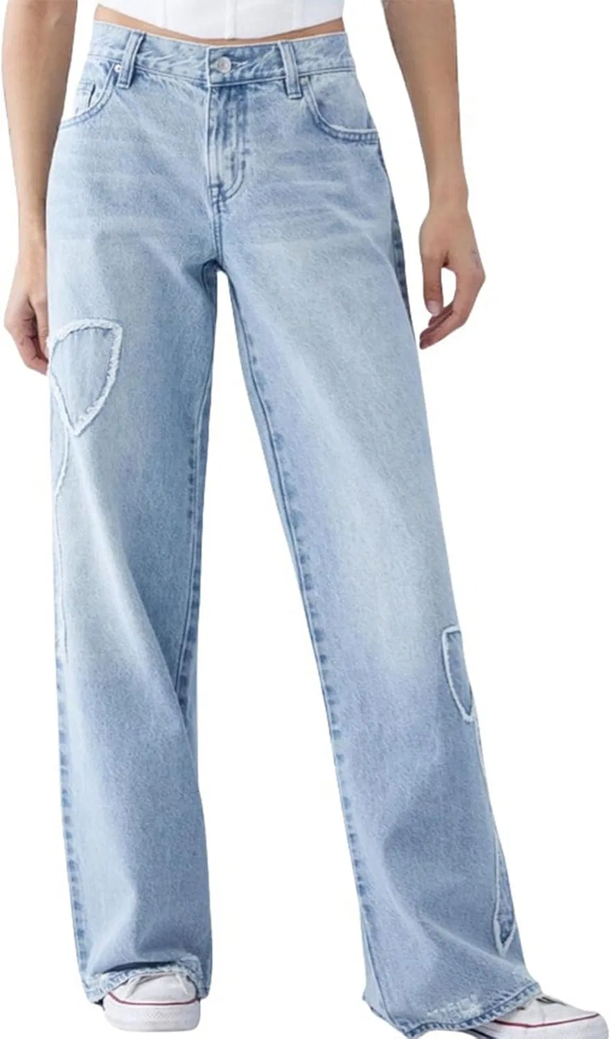 Джинсы с бантом, Summer Denim, синий