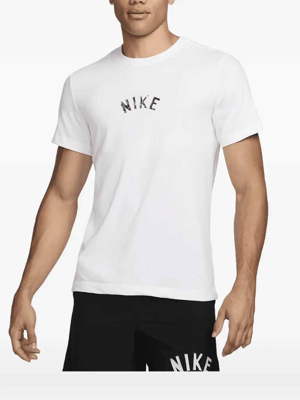 Футболка Dri-Fit с логотипом Nike, белый