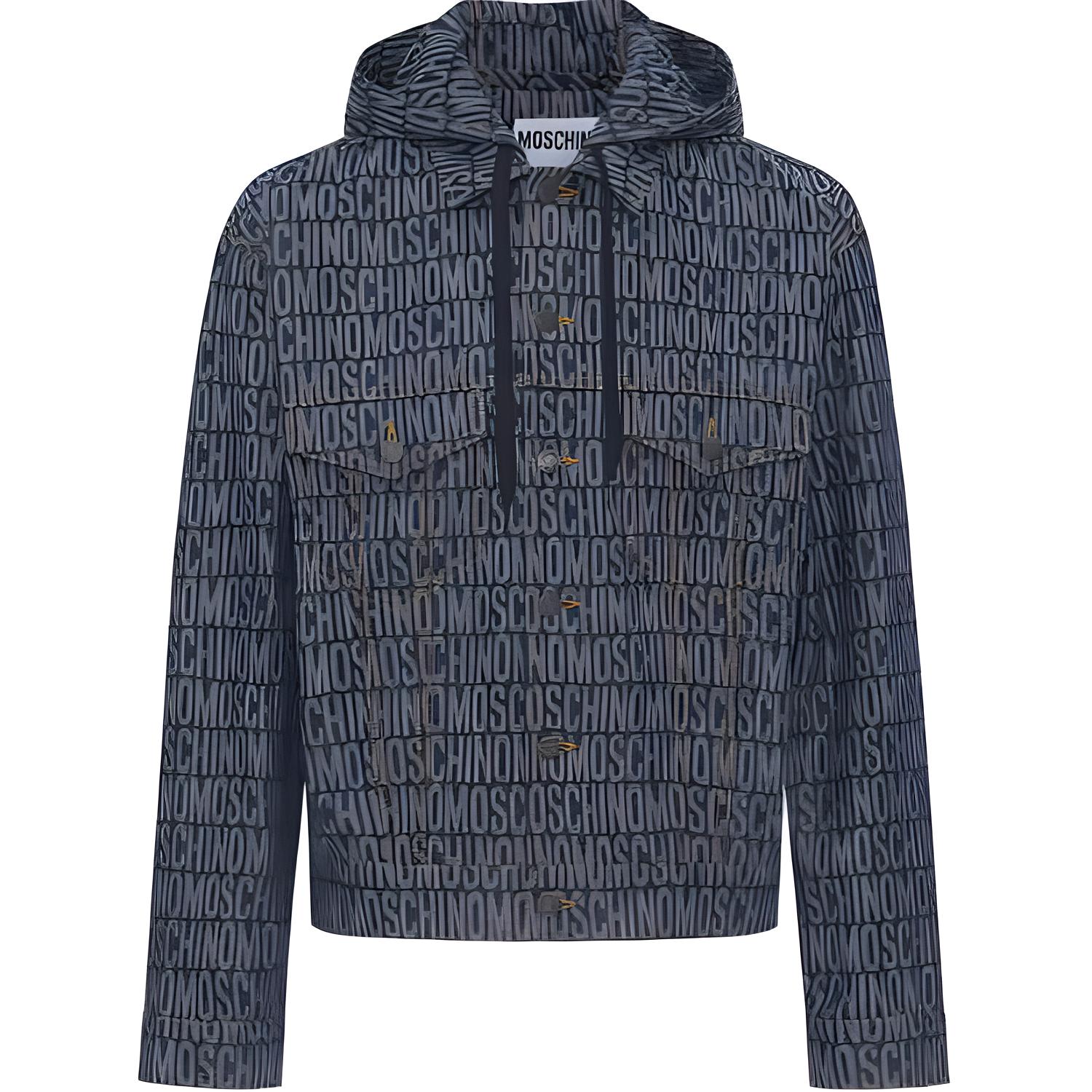 

MOSCHINO Куртка мужская синяя, Blue