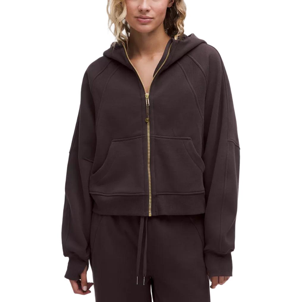 

Lululemon Куртка Scuba Series женская, Red Shirt Brown/SQUO/GOLD