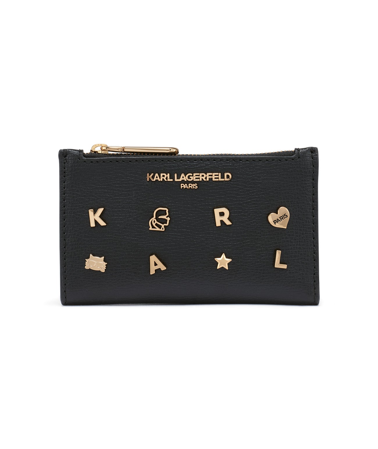 

Футляр для карточек-складываний KARL LAGERFELD PARIS, черный