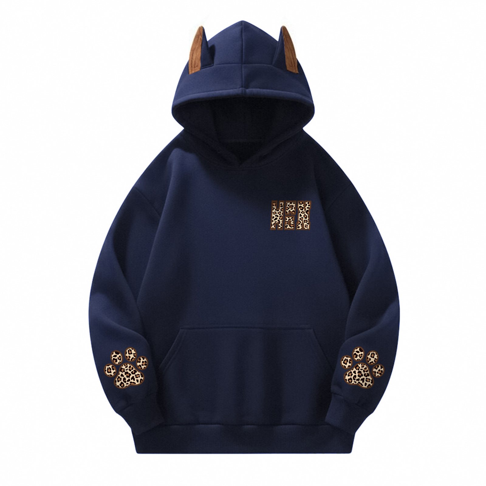 

Толстовка Unisex Hooded Moderate Heavyweight HUANQIU, темно-синий